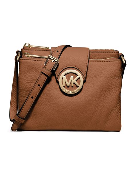 michael kors large fulton pebbled crossbody uk|Michael Kors handbags.